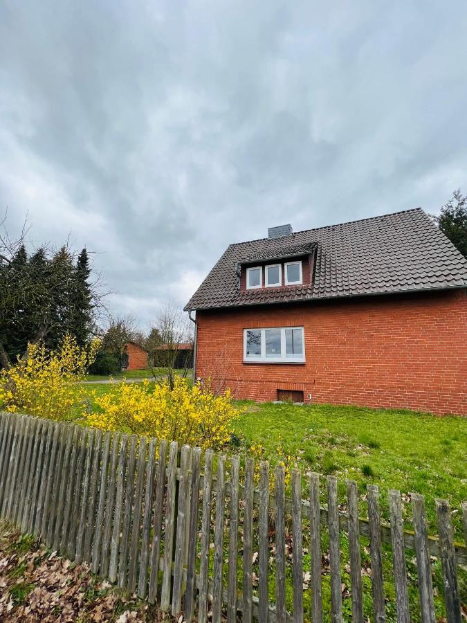 Helles Ferienhaus Storchenblick Buchholz - Aller Exterior foto
